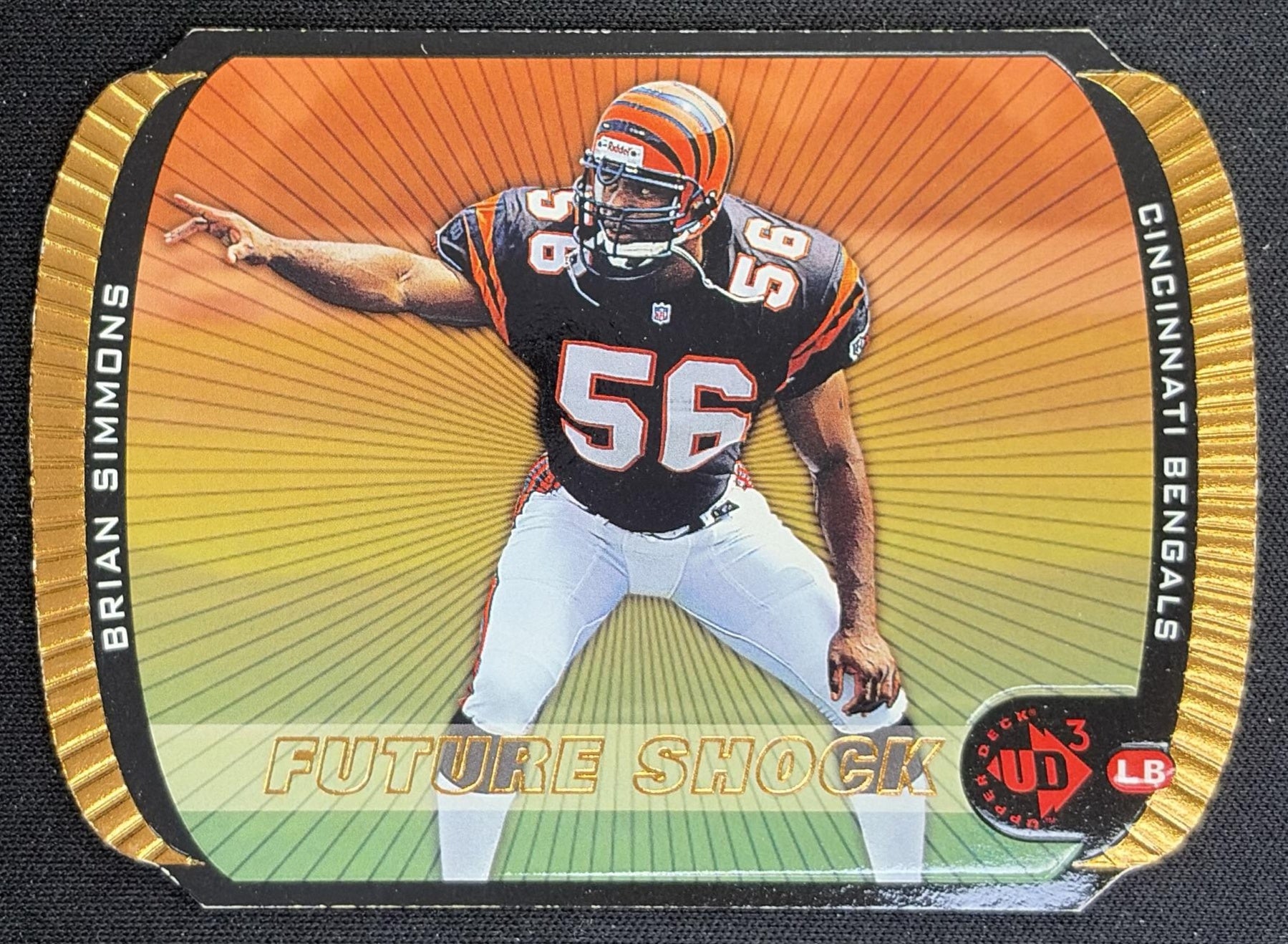 Brian Simmons 1998 Upper Deck /2000 Bengals
