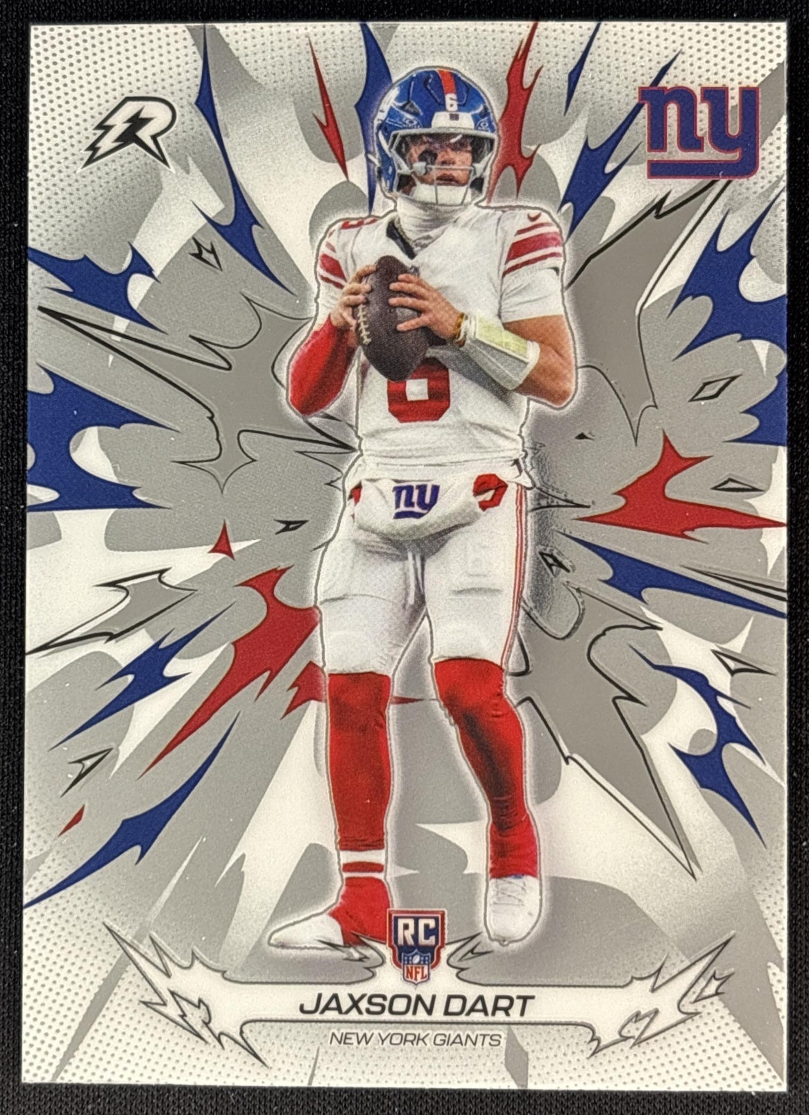 Jaxson Dart 2025 Topps Resurgence Giants New York Giants Sports Trading Cards