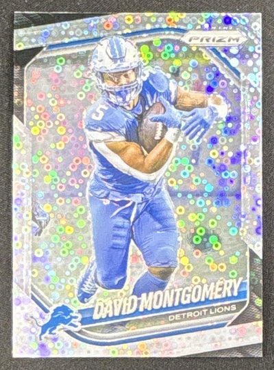 David Montgomery 2025 Panini Prizm No Huddle Lions Sports Trading Card