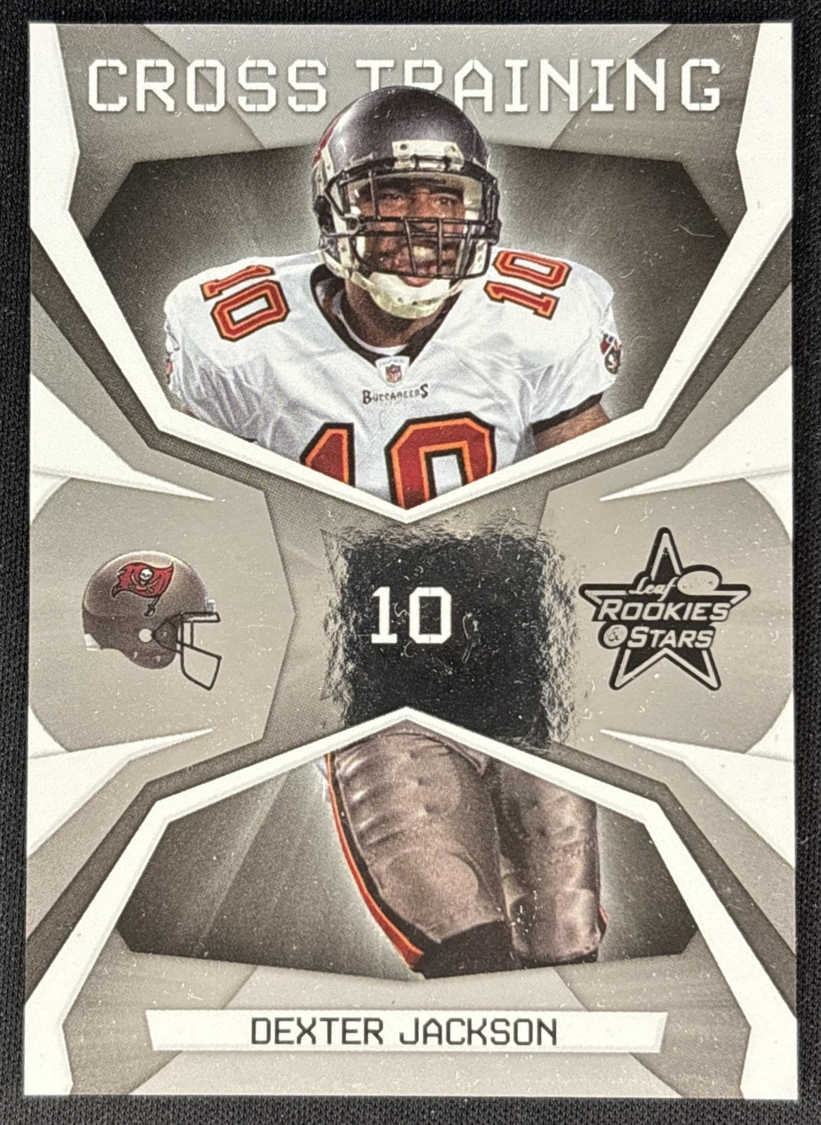 Dexter Jackson 2008 Leaf Rookies & Stars Cross Training /1000 Buccaneers Sports Trading Cards