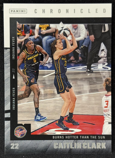 Caitlin Clark 2025 Panini Chronicled WNBA Fever 28 Sports Trading Card
