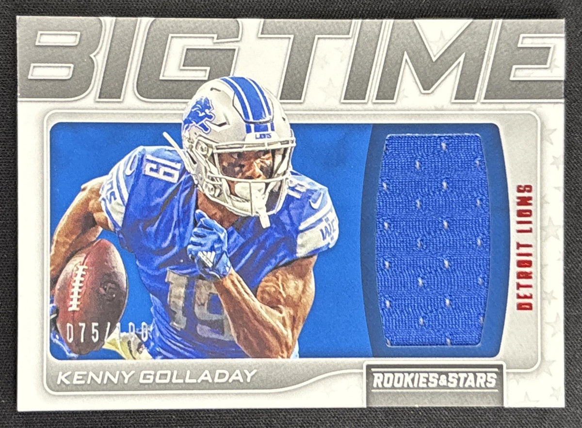 Kenny Golladay 2019 Panini Rookies & Stars Big Time /100 Lions