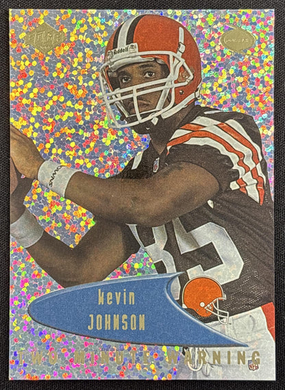 Kevin Johnson 1999 Collector's Edge Odyssey Two Minute Warning /600 Browns
