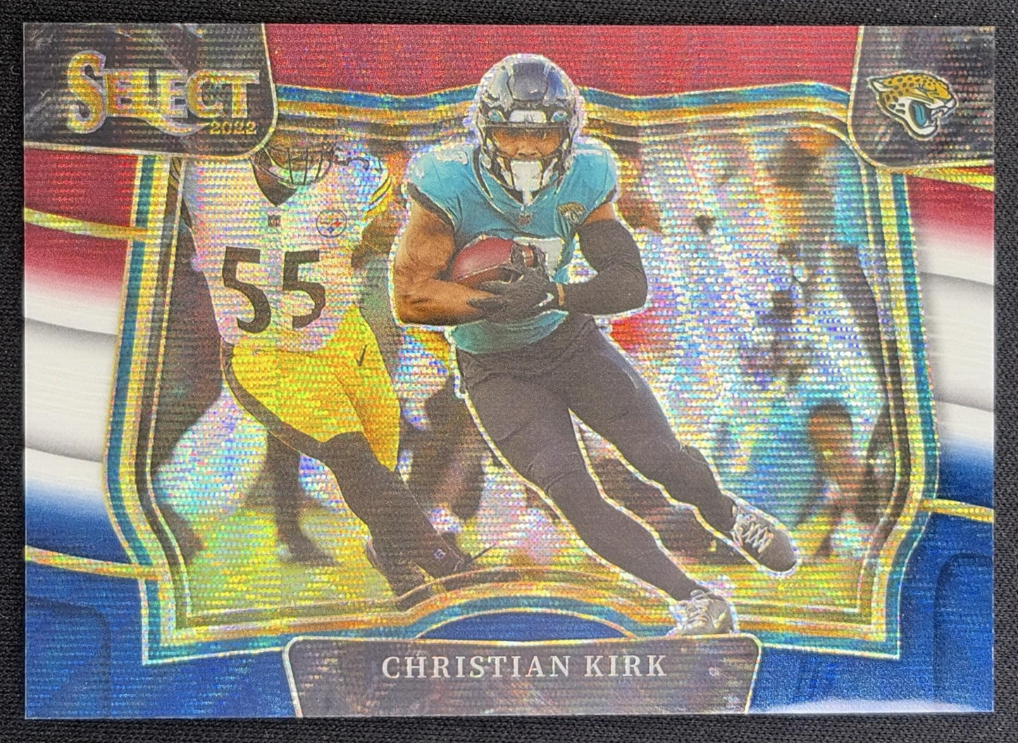 Christian Kirk 2022 Panini Select Tri Color Prizm /75 Jaguars Jacksonville Jaguars