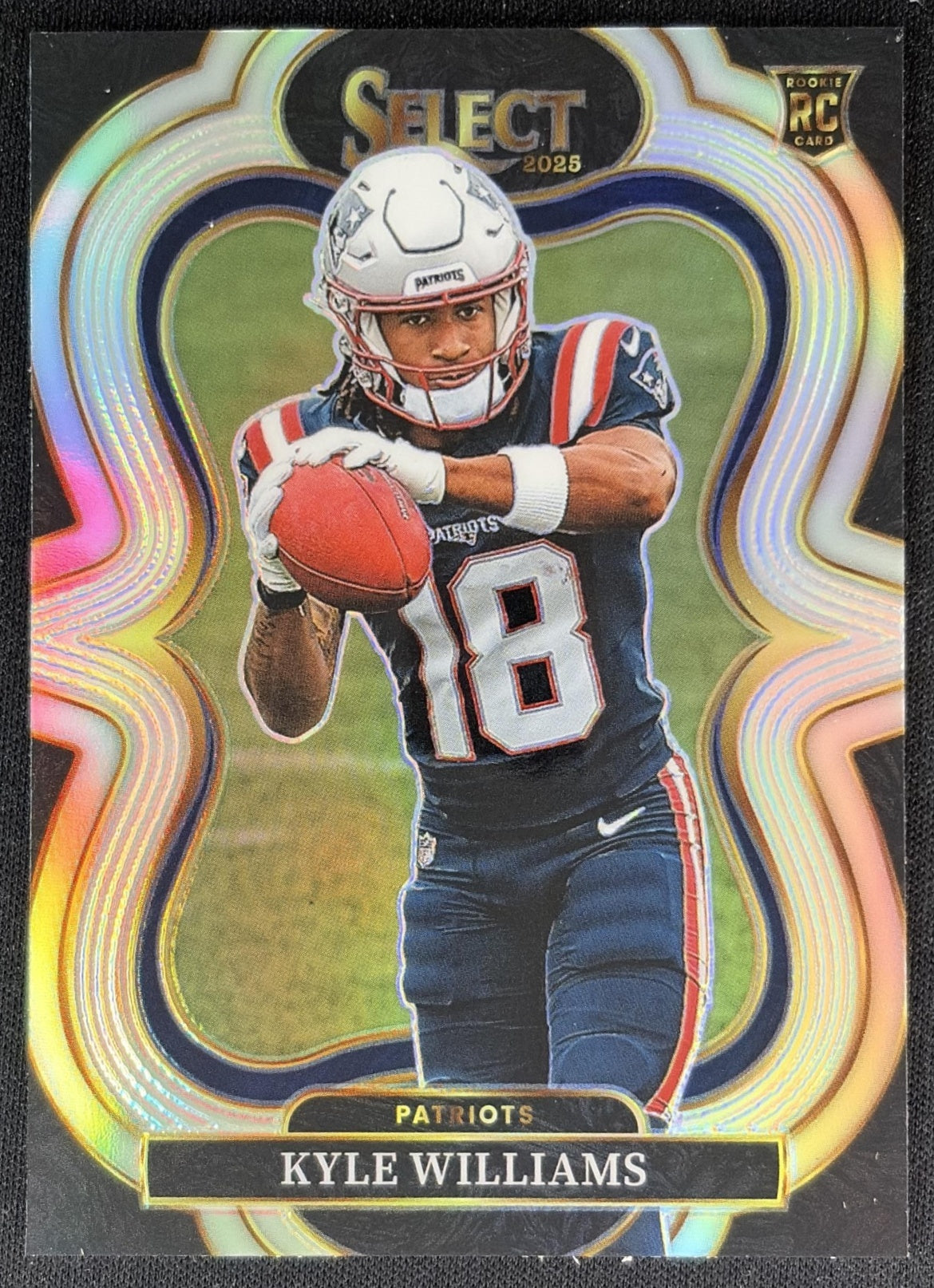 Kyle Williams 2025 Panini Select Suite Level Silver Prizm Patriots Sports Trading Cards