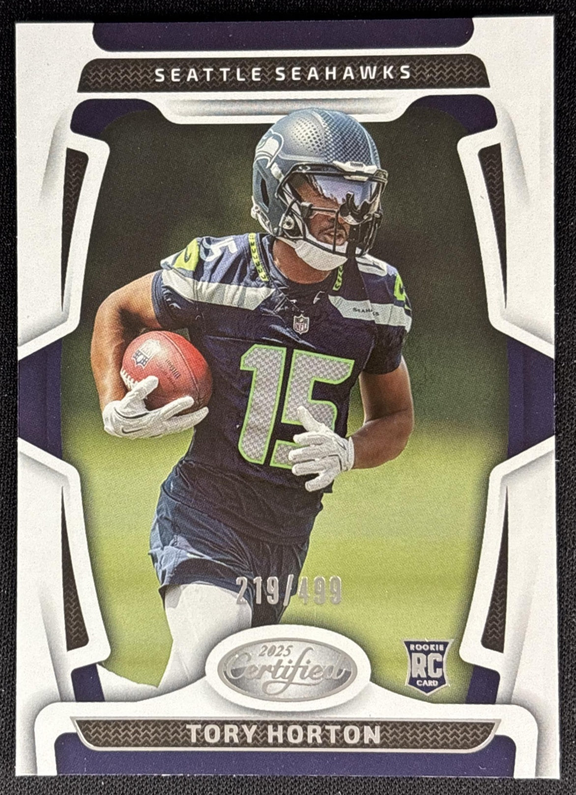 Tory Horton 2025 Panini Certified Rookies /499