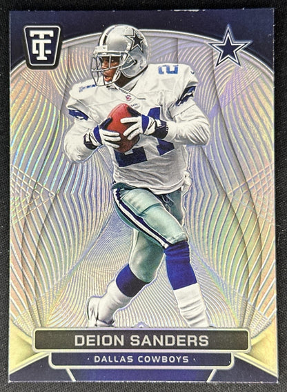 Deion Sanders 2024 Totally Certified Legends Mirror Cowboys front