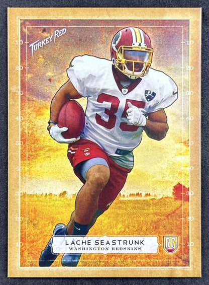Lache Seastrunk Rookie 2014 Topps Red Turkey Commanders