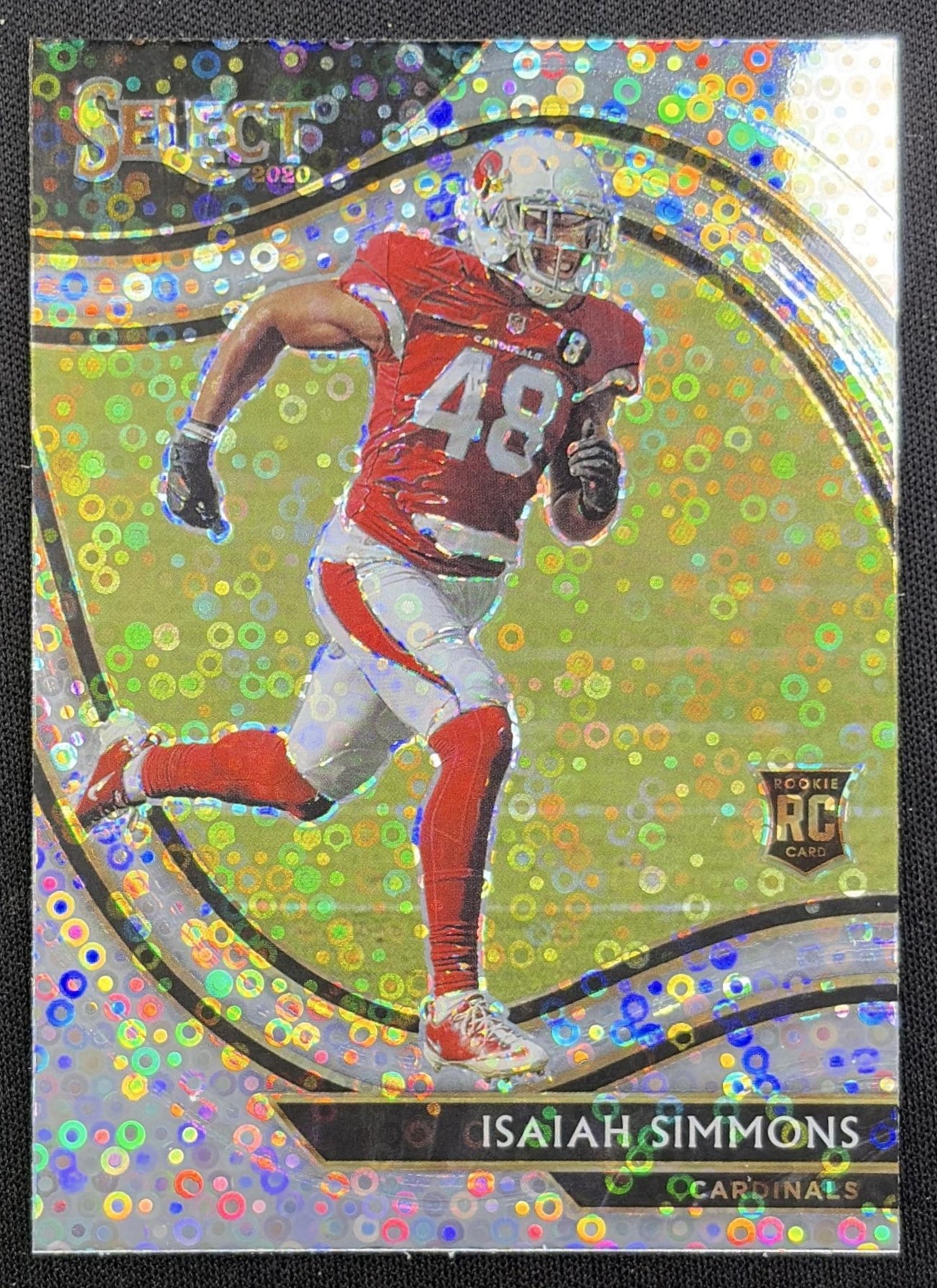 Isaiah Simmons 2020 Panini Select Disco Prizm Cardinals