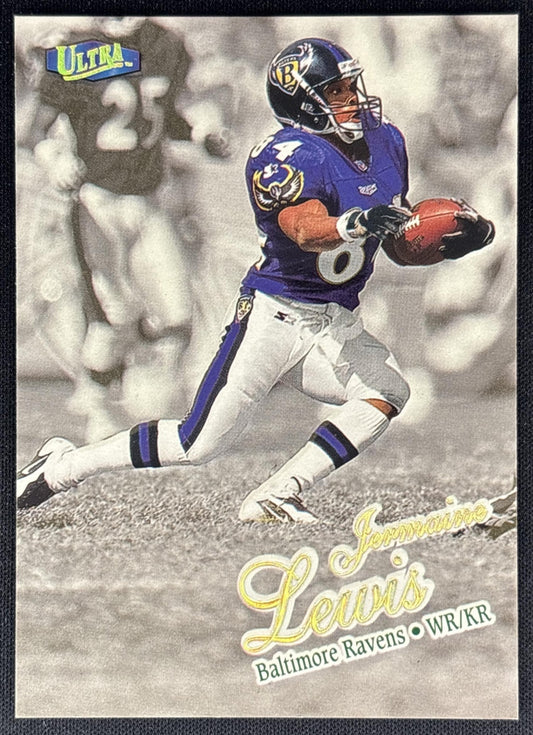 Jermaine Lewis 1998 Fleer Ultra Gold Medallion Ravens - Front