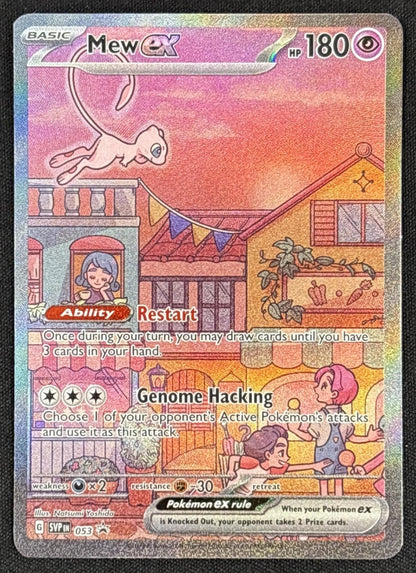 Mew ex 2023 Pokemon SV Black Star Promos front
