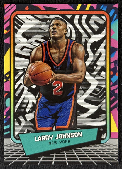 Larry Johnson 2026 Panini 90s Pop Culture Sports Trading Card