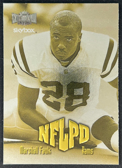 Marshall Faulk 1999 NFLPD Skybox Rams Sports Trading Cards