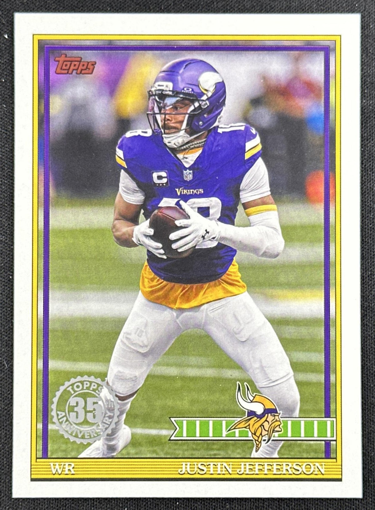 Justin Jefferson 2026 Topps Flagship 1991 Vikings