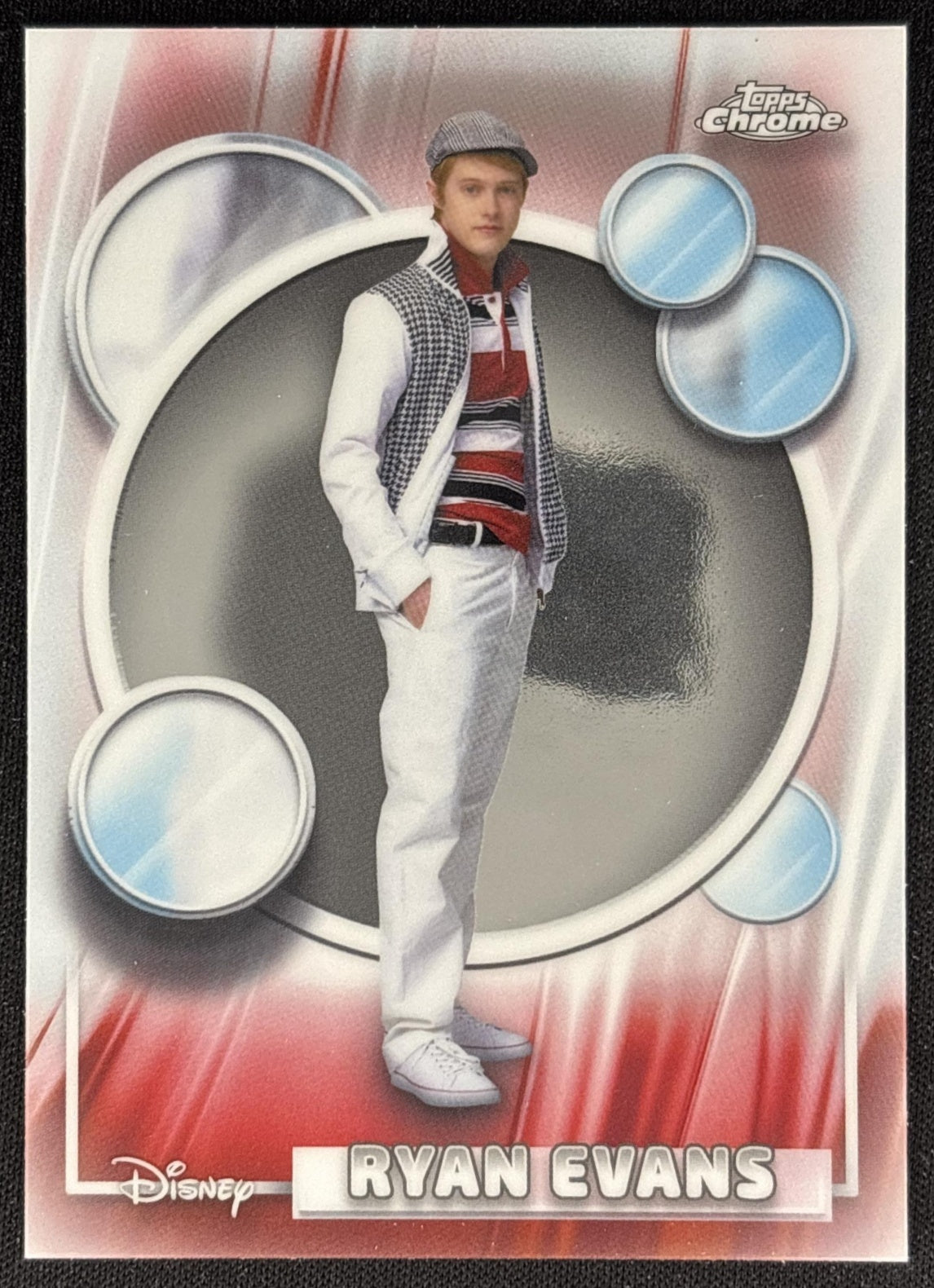 Ryan Evans 2026 Topps Chrome Disney High School Musical front