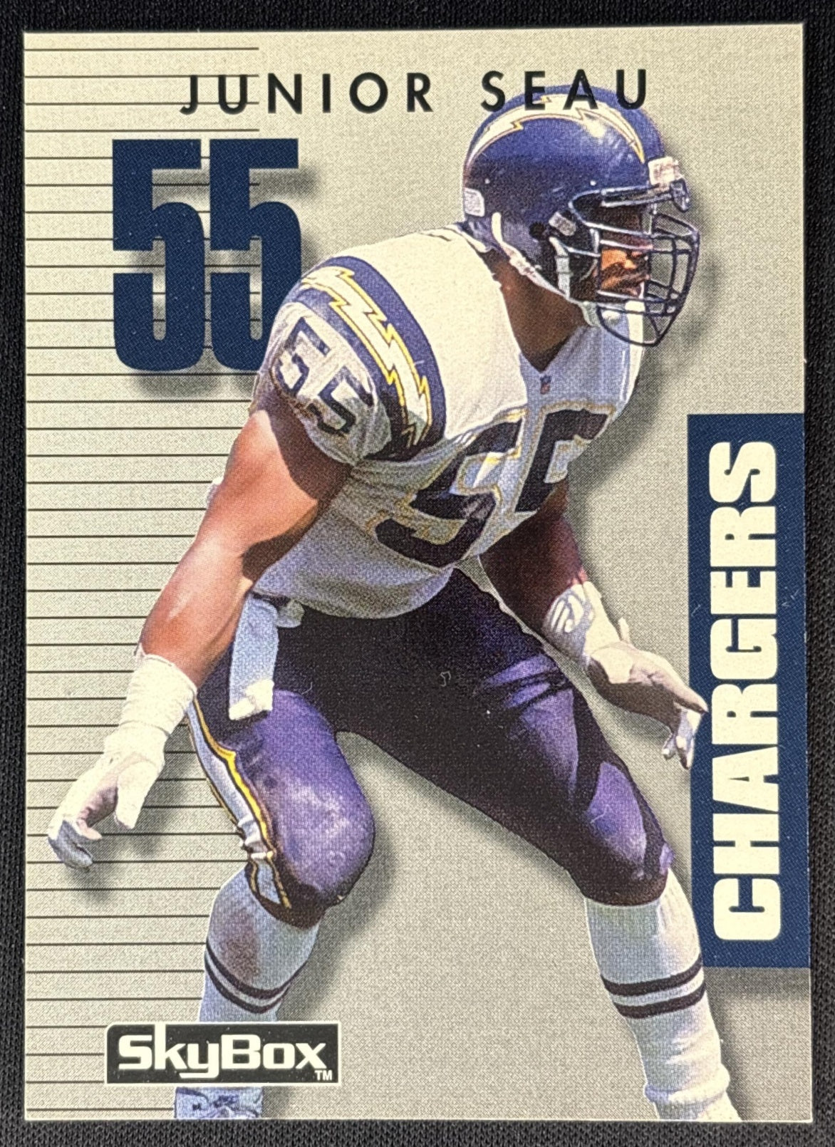 Junior Seau 1992 Skybox Prime Time Chargers