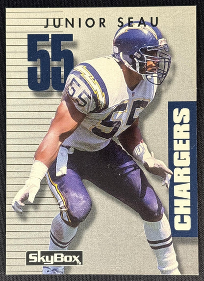 Junior Seau 1992 Skybox Prime Time Chargers