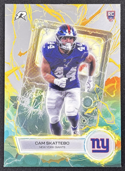 Cam Skattebo 2025 Topps Resurgence Voltaic Giants