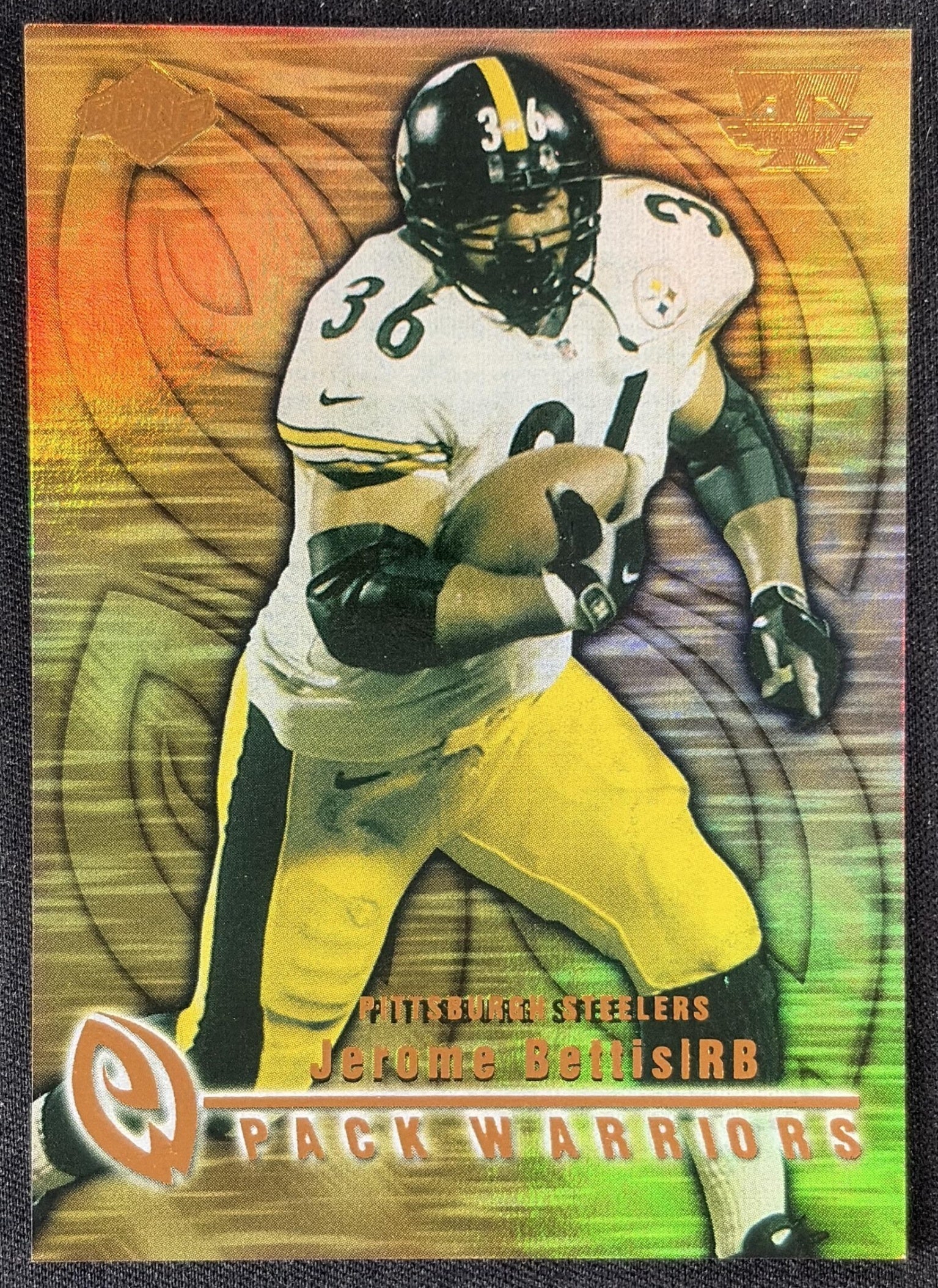 Jerome Bettis 1999 Collector's Edge Triumph Pack Warriors Steelers