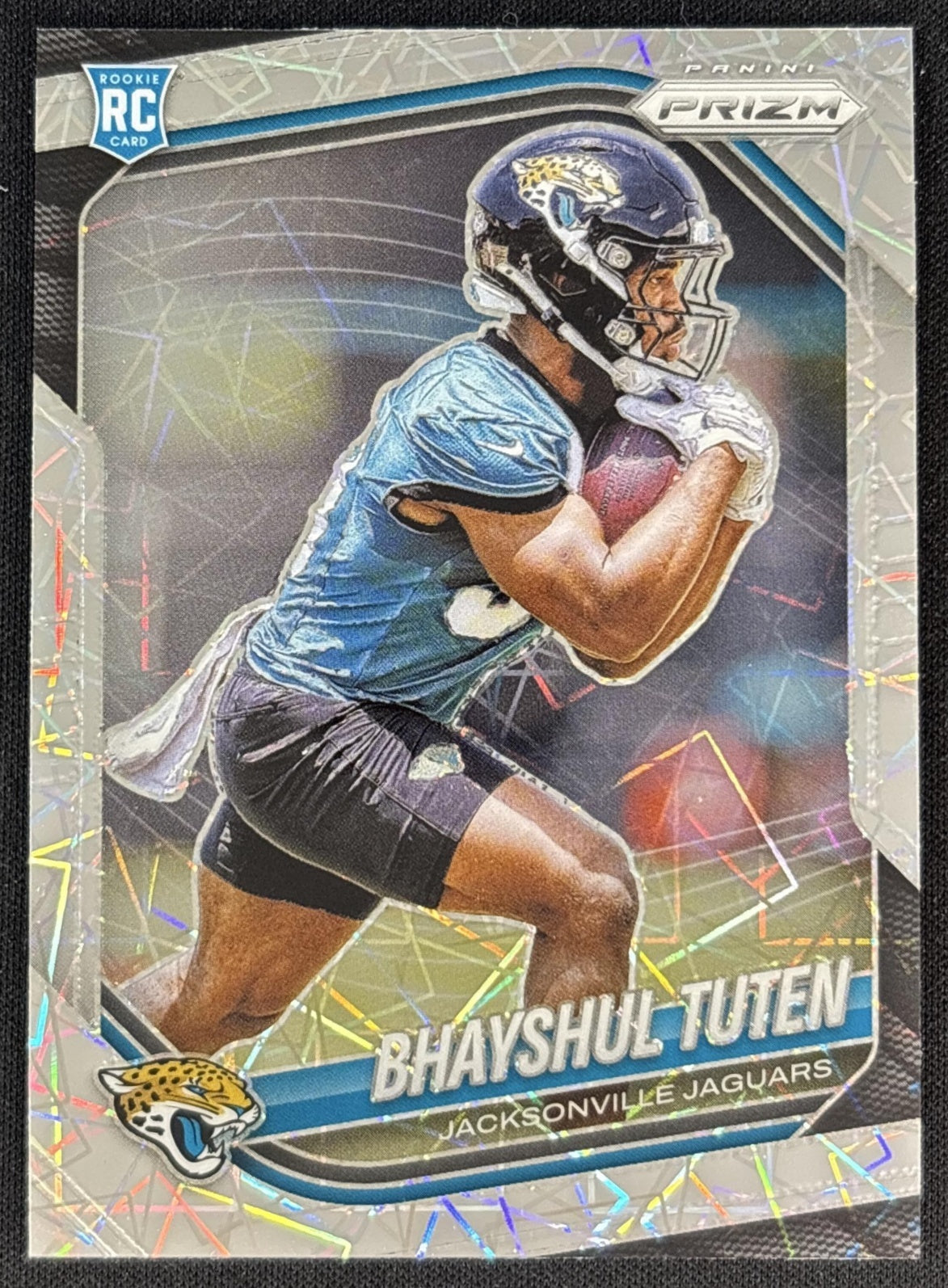 Bhayshul Tuten 2025 Panini Prizm Lazer Jaguars front