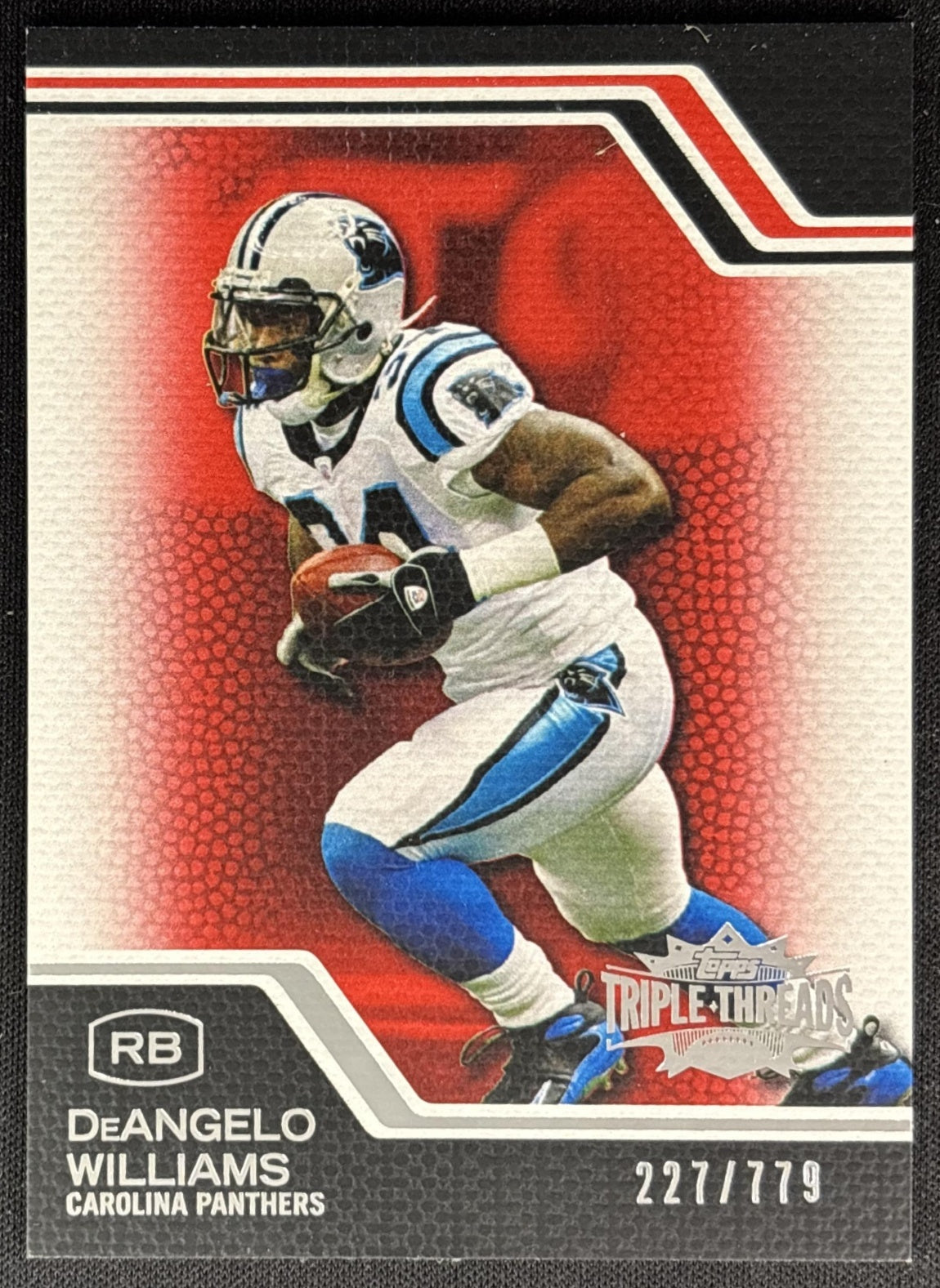 DeAngelo Williams 2008 Topps Triple Threads /779 Panthers front