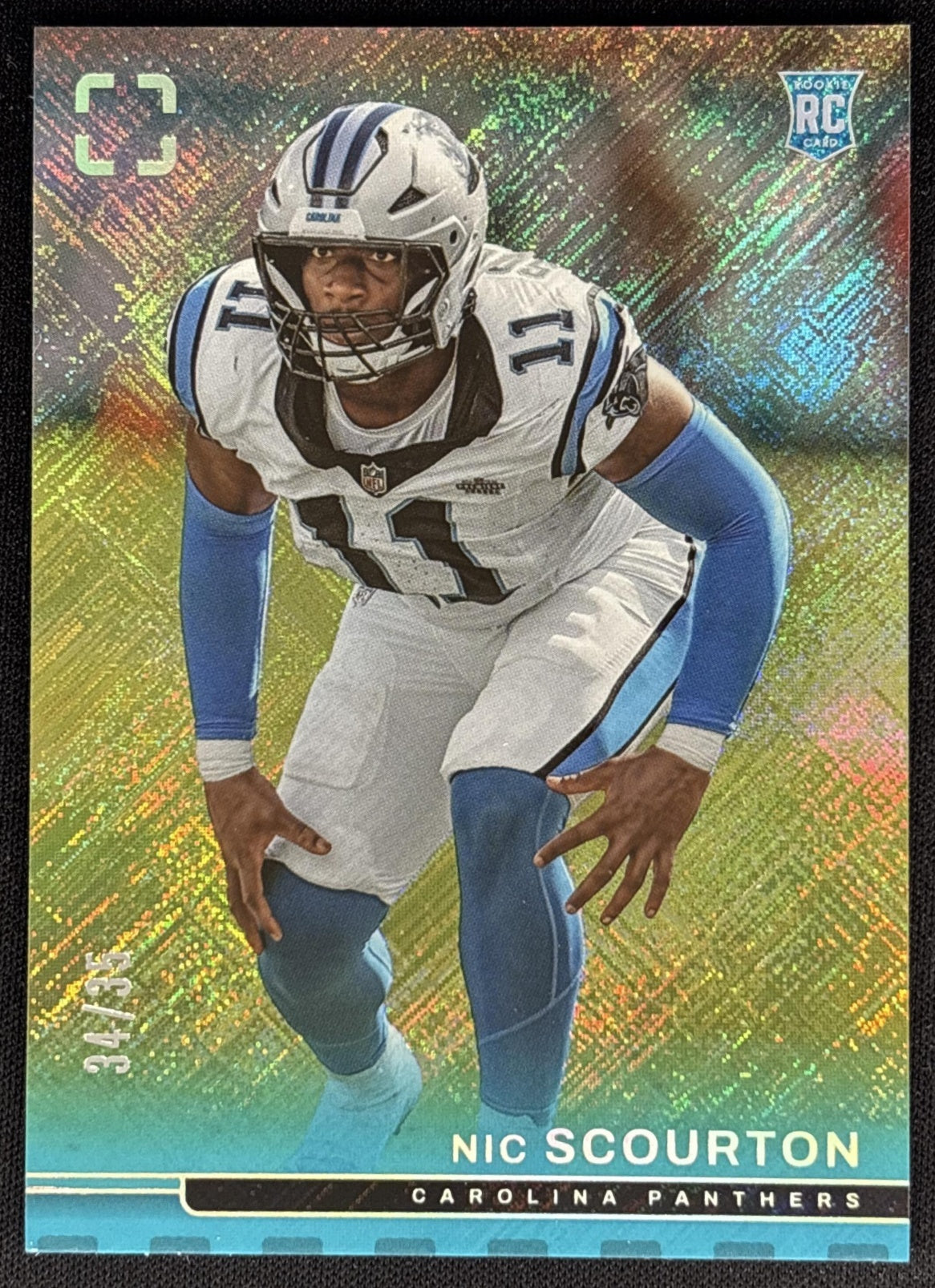 Nic Scourton 2025 Panini PhotoGenic Rookies Teal /35 Panthers