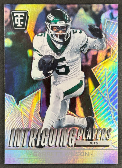 Garrett Wilson 2024 Panini Totally Certified Intriguing Players Jets Default Title Sports Trading Cards