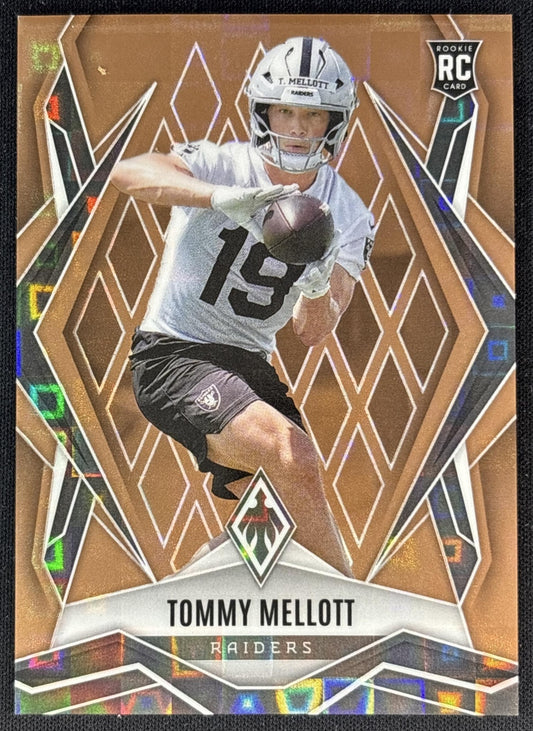 Tommy Mellott 2025 Panini Phoenix Bronze Pandora Prizm /125 Raiders Sports Trading Cards