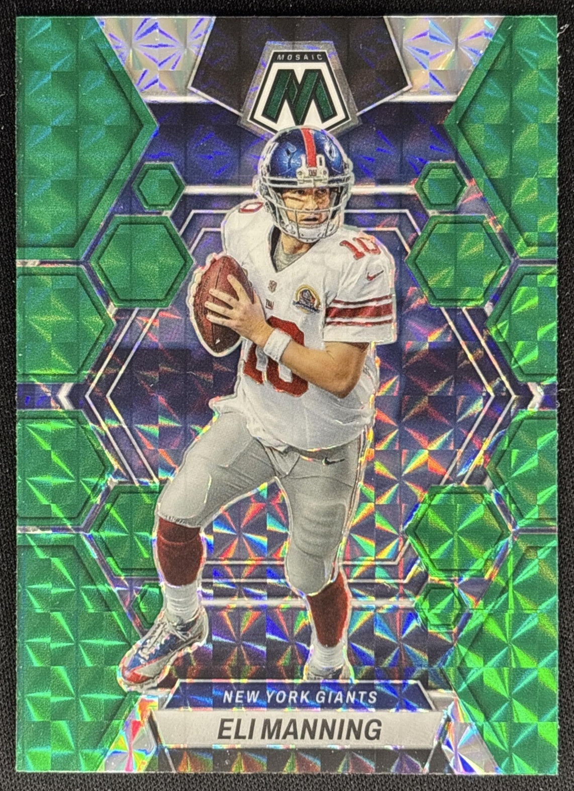 Eli Manning 2023 Panini Mosaic Green Mosaic Giants Default Title Sports Trading Cards