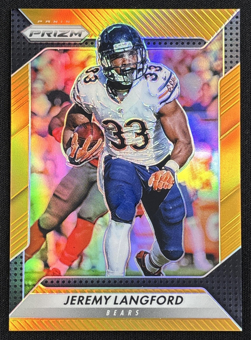 Jeremy Langford 2016 Panini Prizm Orange /299 Bears
