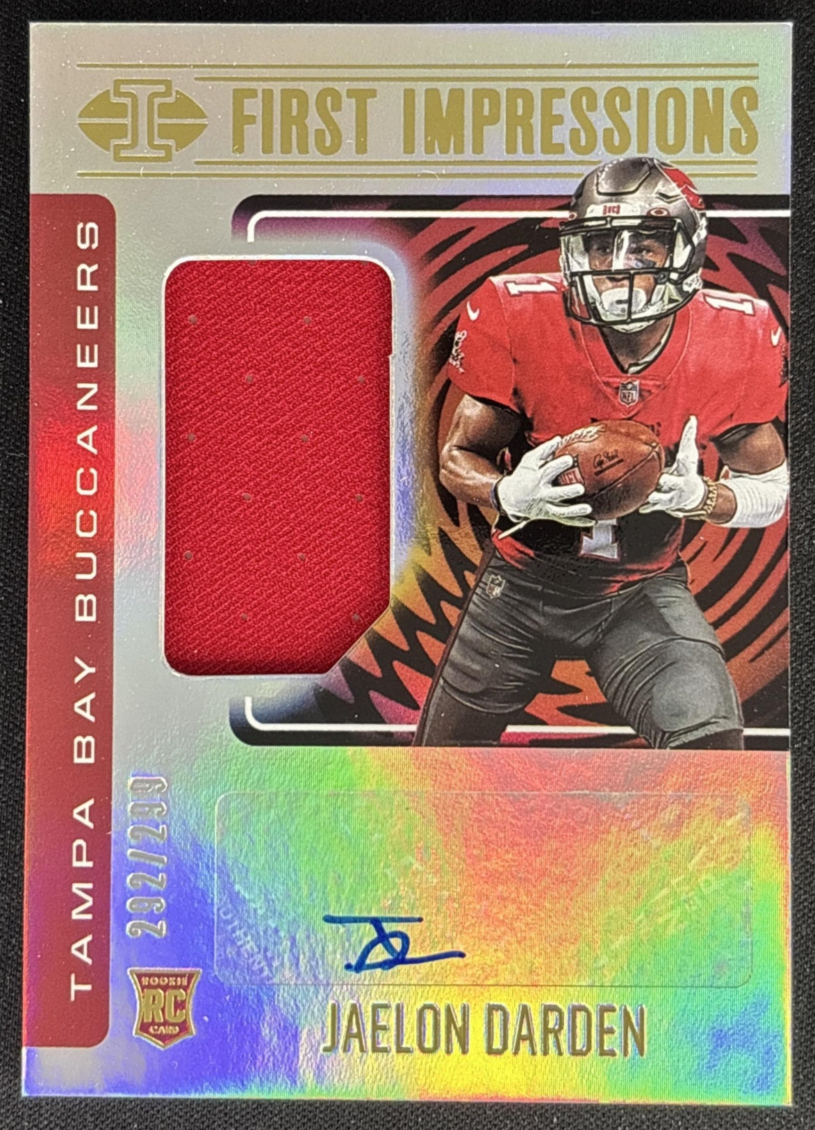 Jaelon Darden 2021 Panini Illusions /299 Buccaneers