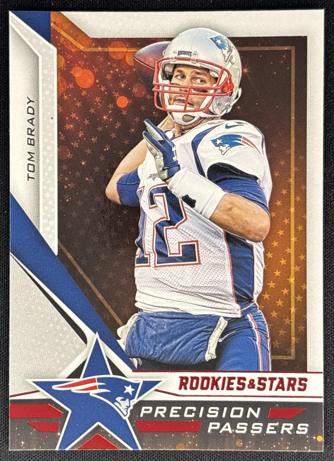 Tom Brady 2019 Panini Rookies & Stars Precision Passers Patriots
