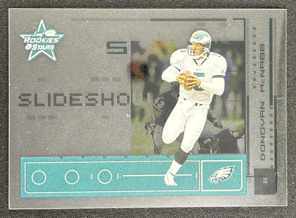 Donovan McNabb 2003 Leaf Rookies & Stars Slideshow /1500 Eagles