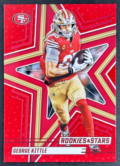 George Kittle 2025 Panini Rookies & Stars Red 49ers Default Title Sports Trading Cards