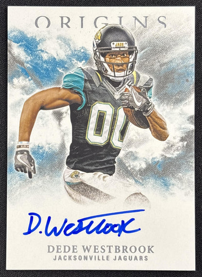 Dede Westbrook 2017 Panini Origins Rookie Auto Jacksonville Jaguars