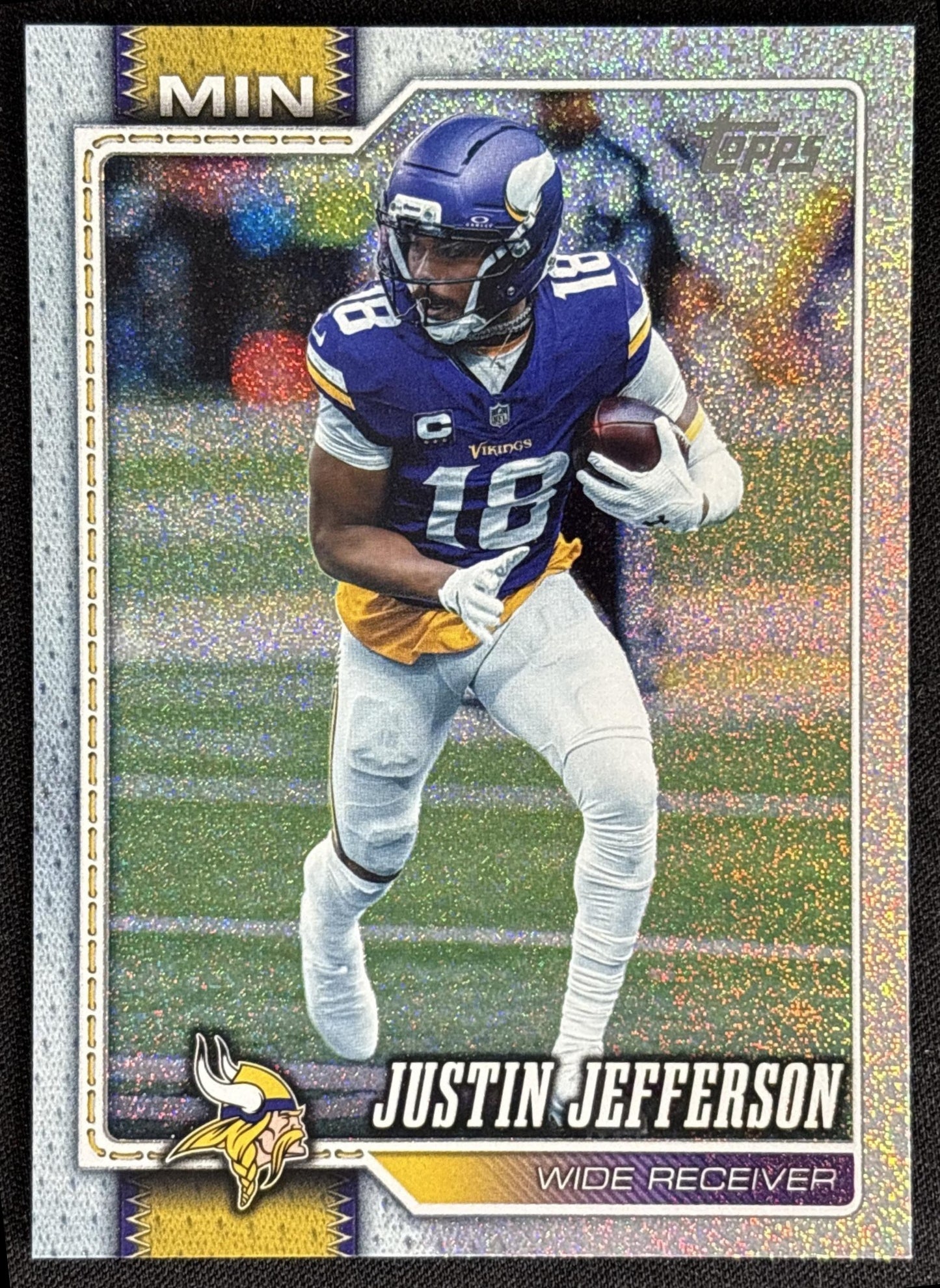Justin Jefferson 2026 Topps Sandglitter Vikings