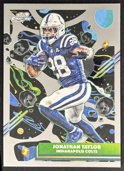 Jonathan Taylor 2025 Topps Cosmic Chrome Colts Sports Trading Cards