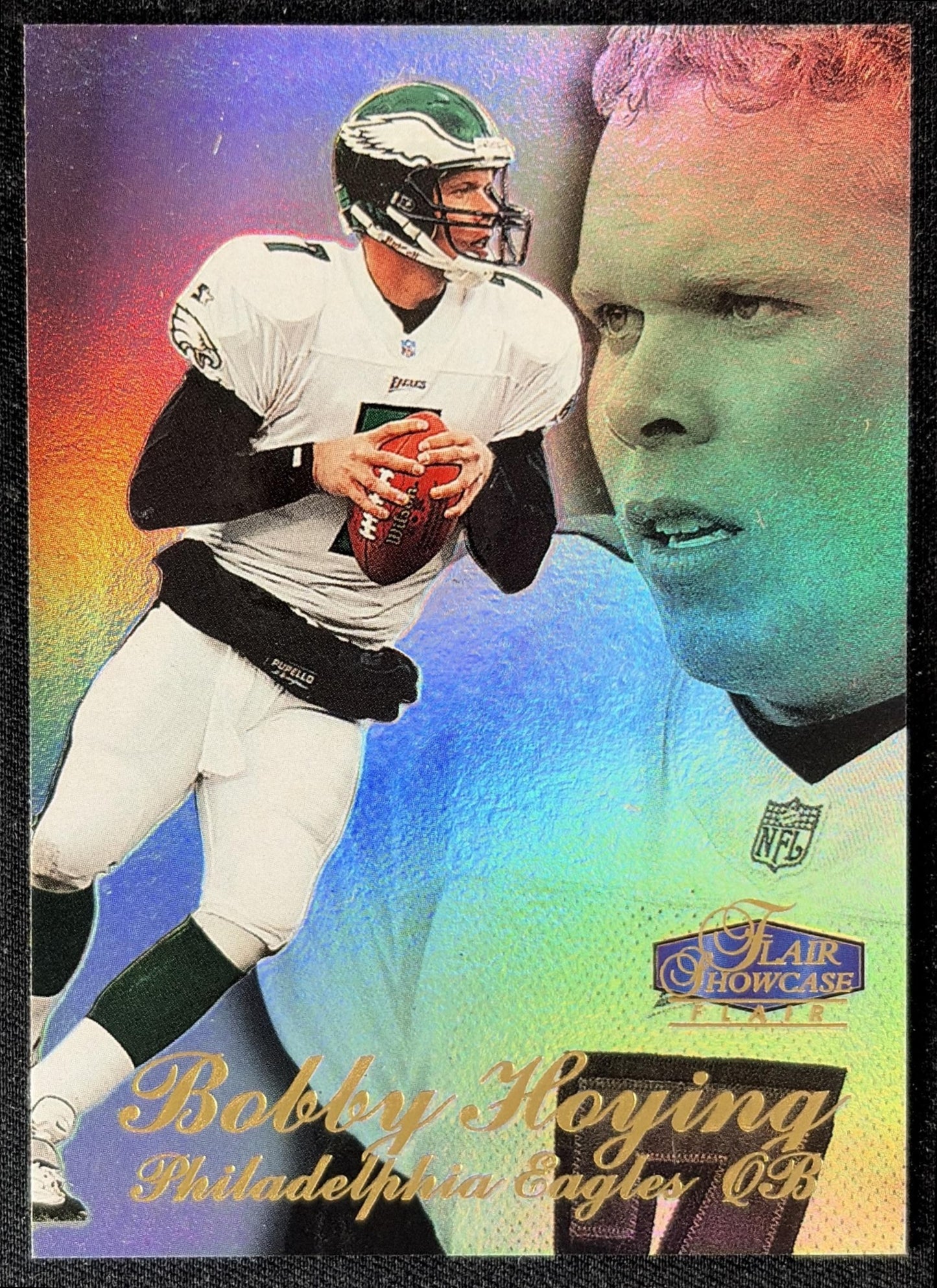 Bobby Hoying 1998 Fleer Flair Showcase Row 3 Eagles