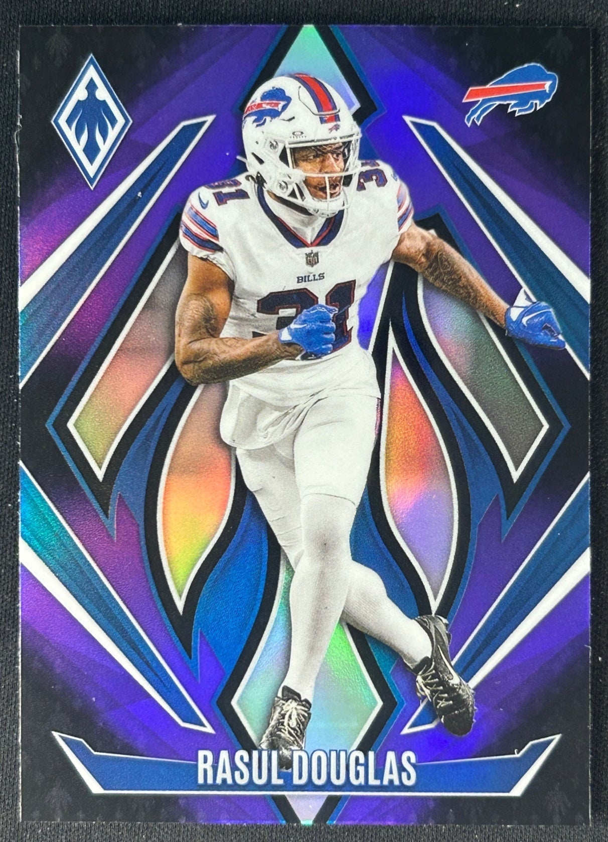 Rasul Douglas 2024 Phoenix Purple Fade Bills sports trading card front