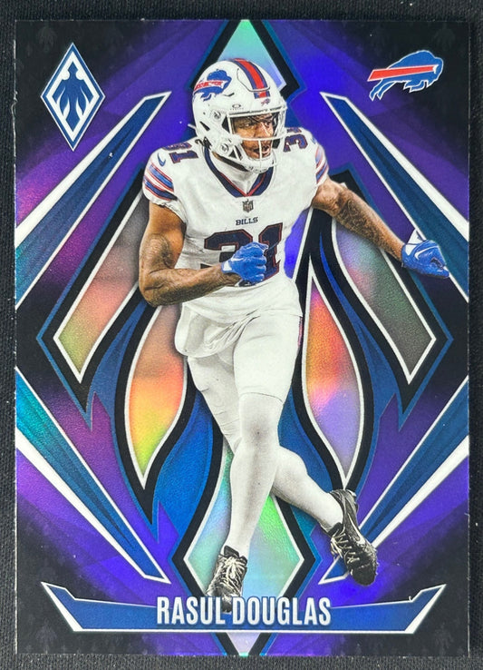 Rasul Douglas 2024 Phoenix Purple Fade Bills sports trading card front