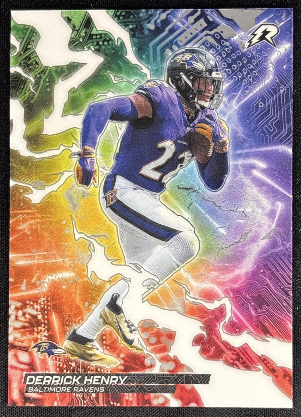 Derrick Henry 2025 Topps Resurgence Circuit Breakers Ravens