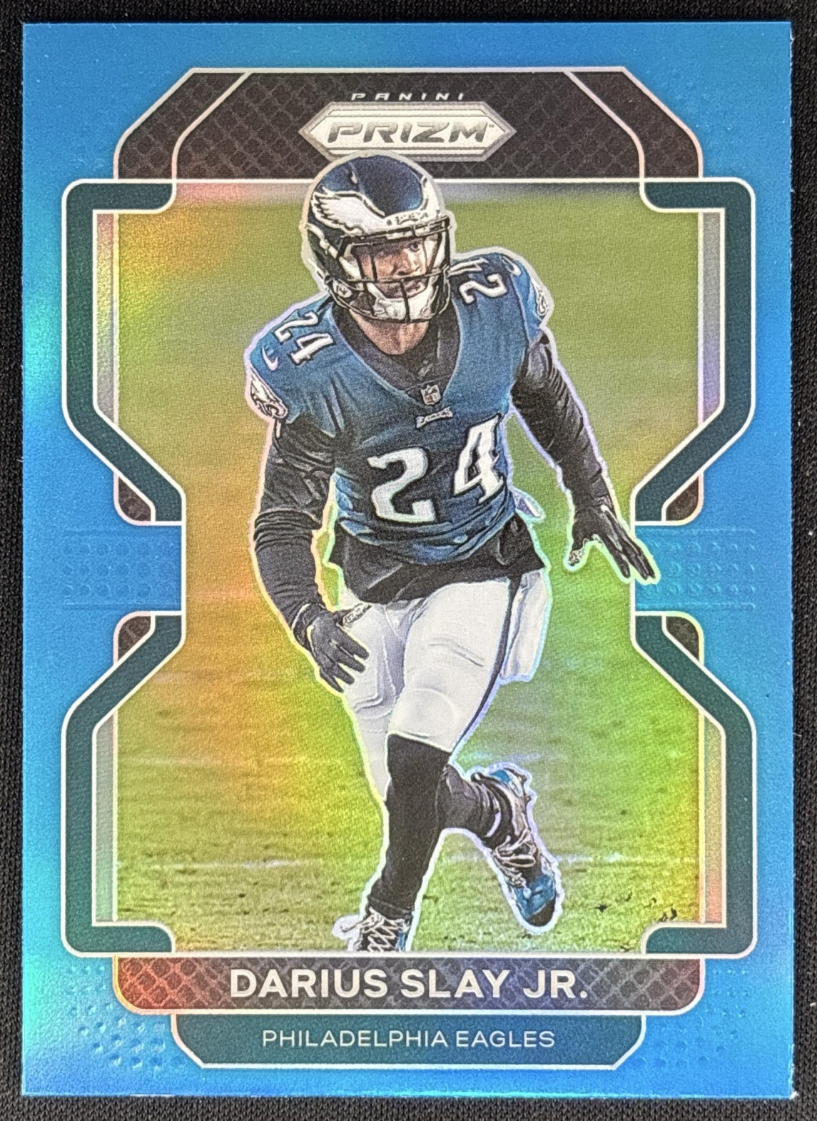 Darius Slay Jr. 2021 Panini Prizm Light Blue Eagles Sports Trading Cards