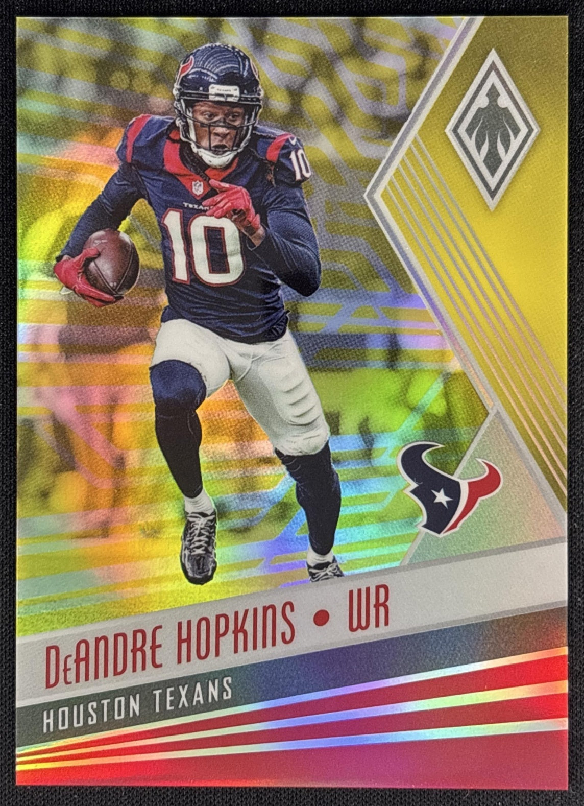DeAndre Hopkins 2017 Panini Phoenix Yellow /75 Texans