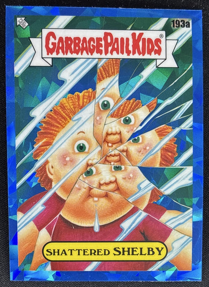 Shattered Shelby 2022 Topps Garbage Pail Kids Sapphire