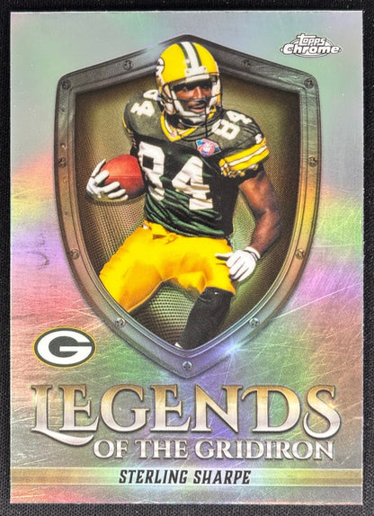 Sterling Sharpe 2025 Topps Chrome Legends of the Gridiron Refractor Packers Default Title Football