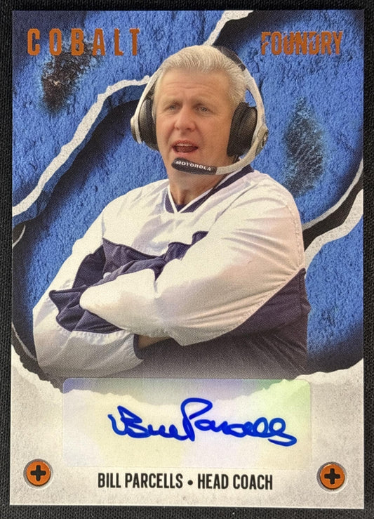 Bill Parcells Foundry Cobalt Auto /12 Bills front