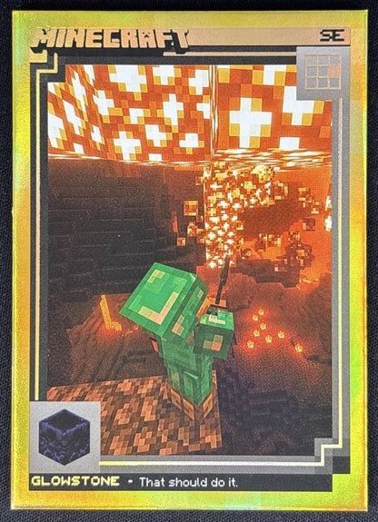 Glowstone 2025 Panini Minecraft Special Edition Gold /50 Default Title Sports Trading Cards