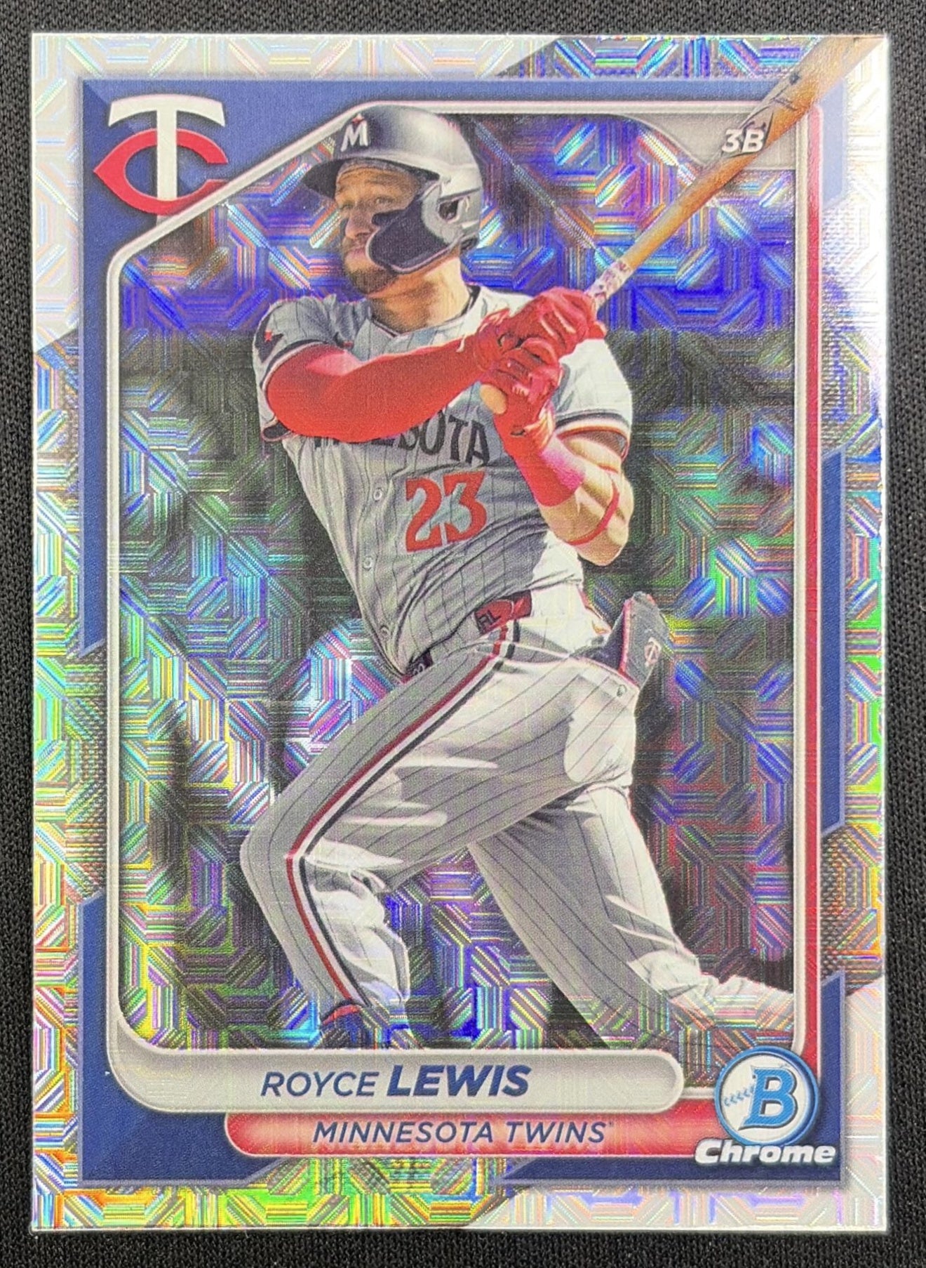 Royce Lewis 2024 Bowman Chrome Mega Box Refractor Twins