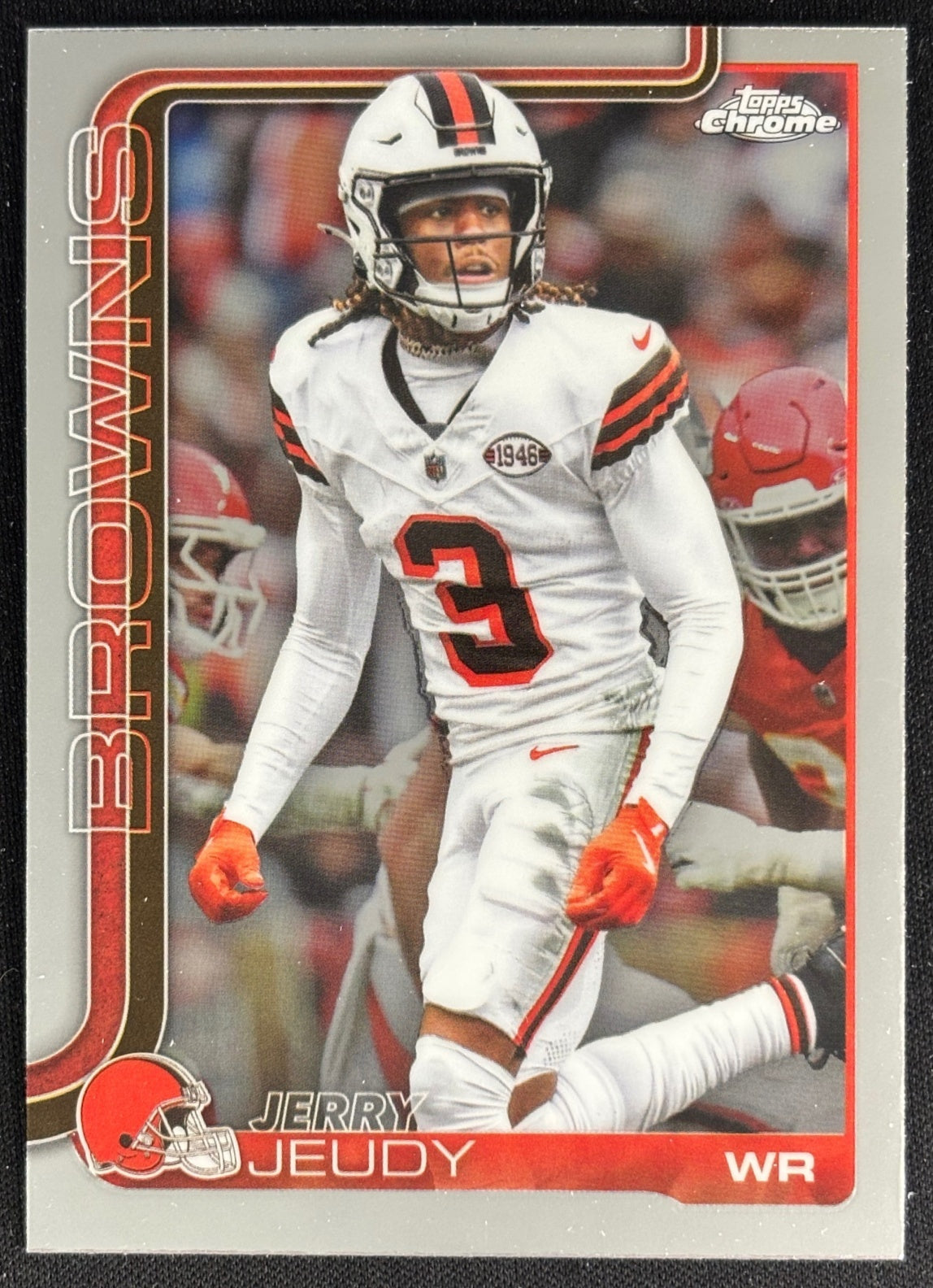 Jerry Jeudy 2025 Topps Chrome Browns Sports Trading Cards