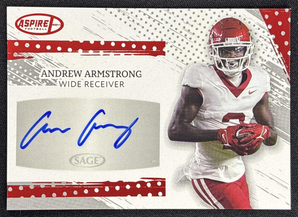 Andrew Armstrong 2025 SAGE Aspire Auto Red